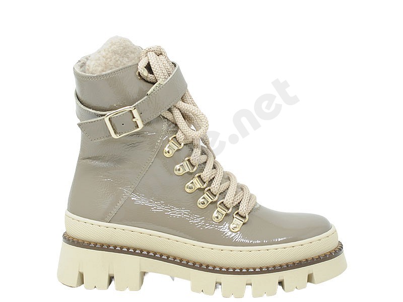 Elena 42042 naplak patent taupe