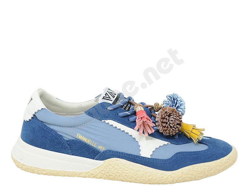 Emanuelle Vee 461P 903 Pon Pon blu bianco