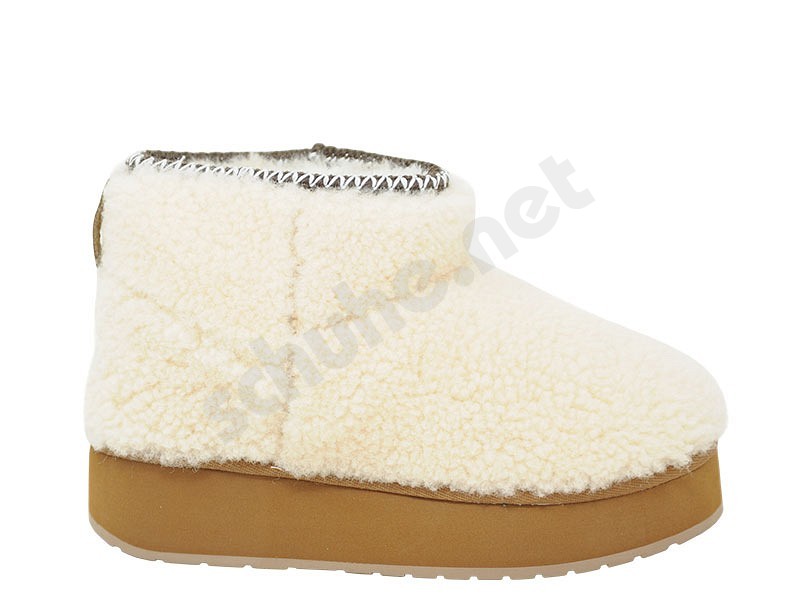 EMU Australia StingerMicroFlatformTeddy teddy naturale