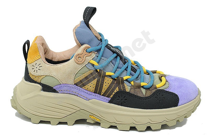 Flower Mountain Iwano 2 Uni ochre multi violet