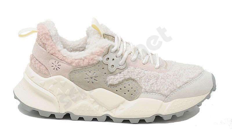 Flower Mountain Kotetsu Woman off white pink teddy