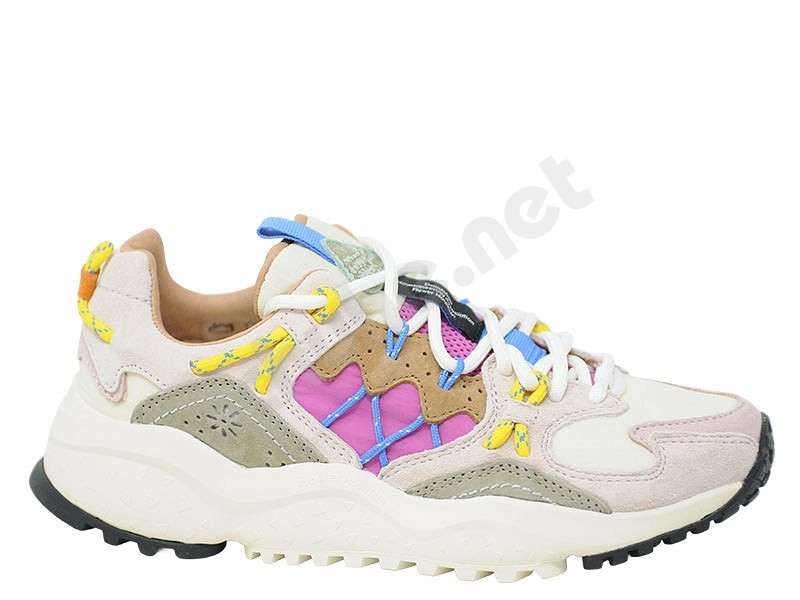 Flower Mountain Yamabushi Woman cipria stone fuchsia