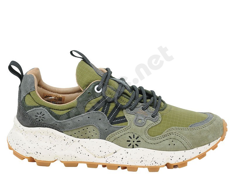 Flower Mountain Yamano 3 Man Checked Military Grey Anthracite Green