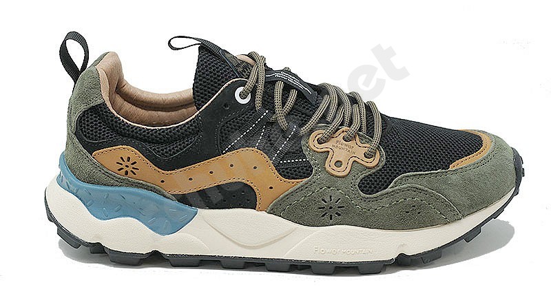 Flower Mountain Yamano 3 Man militare nero