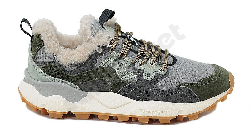 Flower Mountain Yamano 3 Woman antracite grey fur