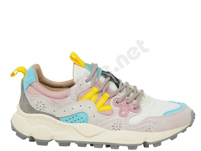 Flower Mountain Yamano 3 Woman rosa chiaro off bianco rosa