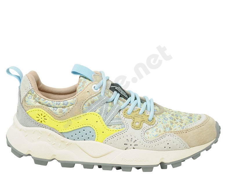 Flower Mountain Yamano 3 Woman cream white yellow fluo