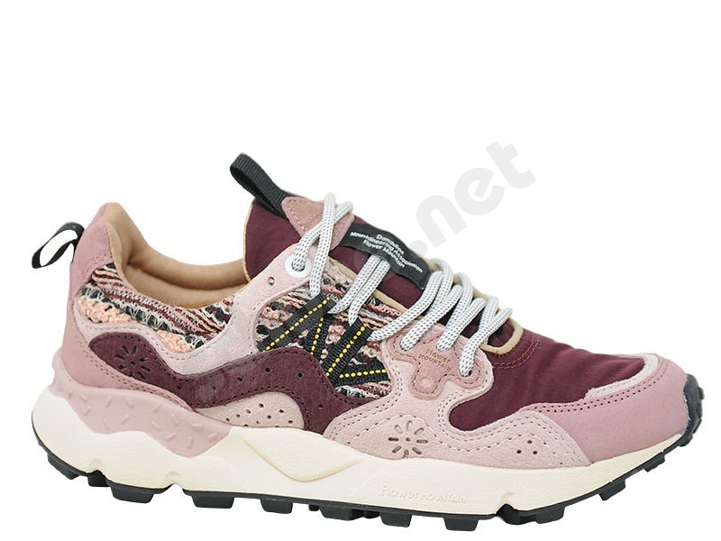 Flower Mountain Yamano 3 Woman purple pink brown