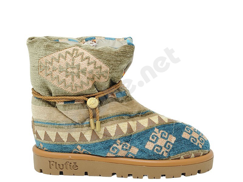 Flufie Pillow Cappadocia sky blue beige