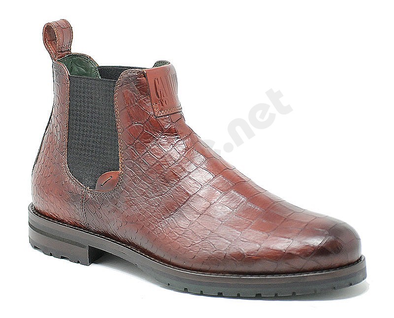 Galizio Torresi 322000 crocodile  brown