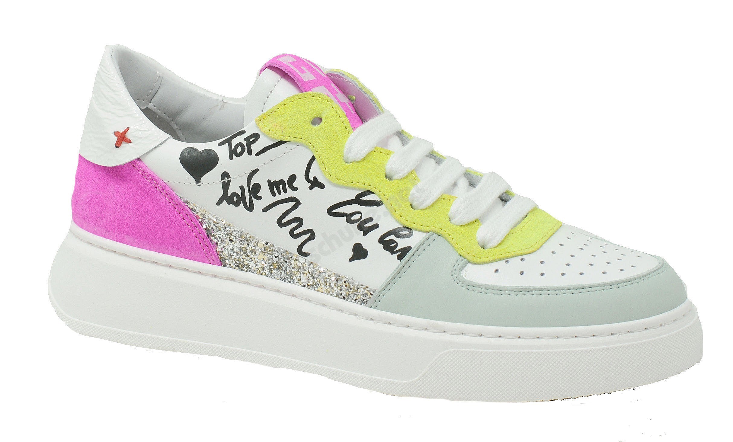 Giopiu G826V Combi Multicolor - White Yellow Fuchsia