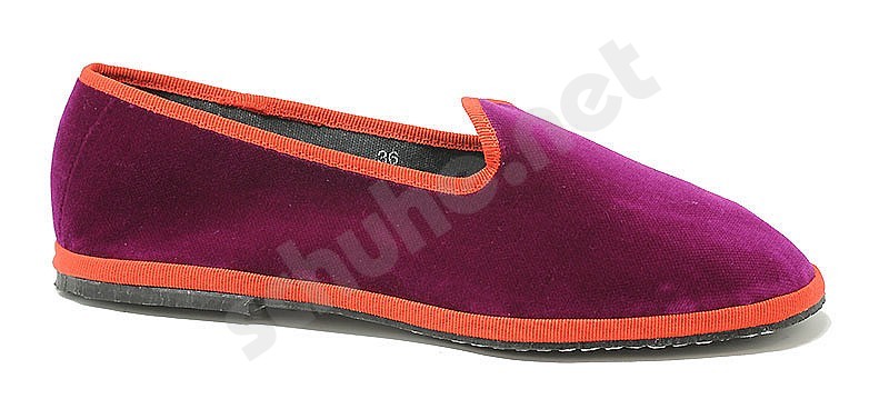 Slippers velluto clearance