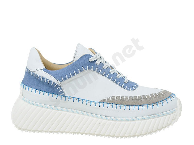 De Lago 2406 Comfort white blue