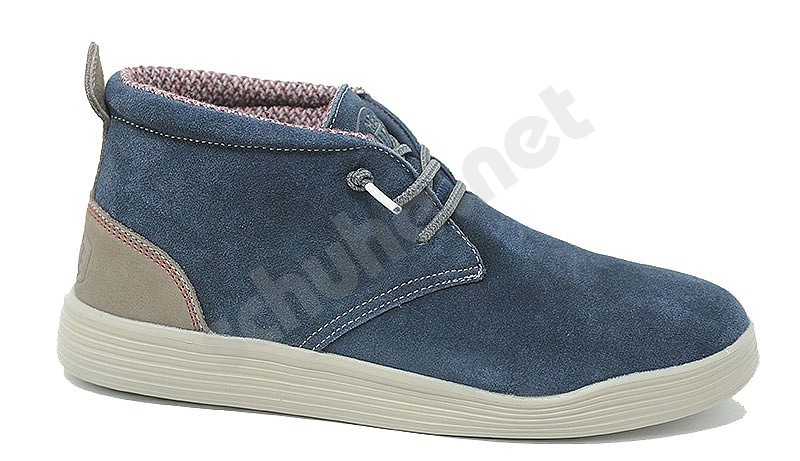 Hey Dude Jo Suede ocean blau