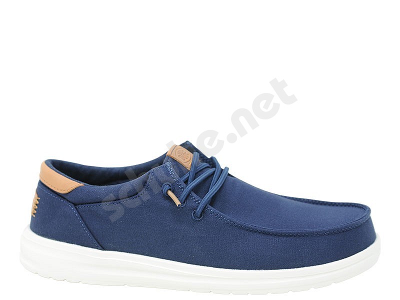 Hey Dude Paul Canvas navy blazer blu