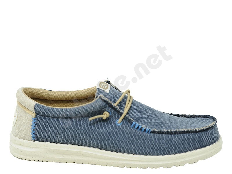 Hey Dude Wally Coastline Jute navy blue