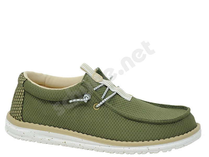 Hey Dude Wally Mesh Neutrals winter green multi
