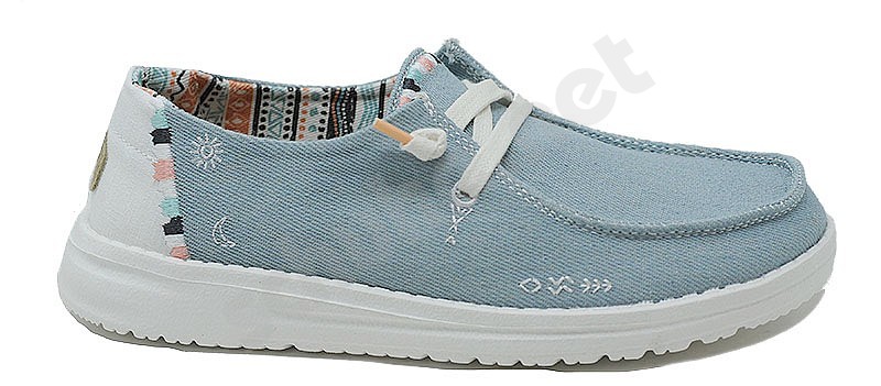 Hey Dude Wendy Boho W light denim blue