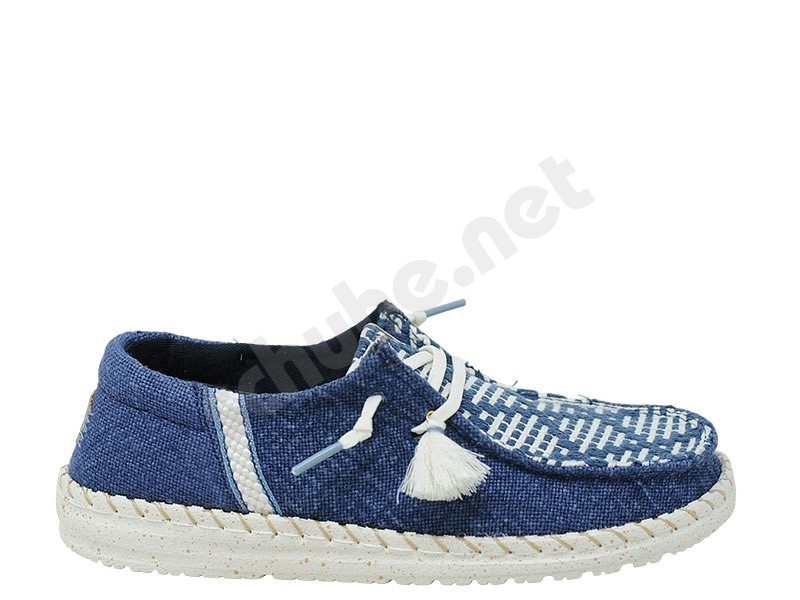 Hey Dude Wendy Funk Coastal Jute navy blazer blue