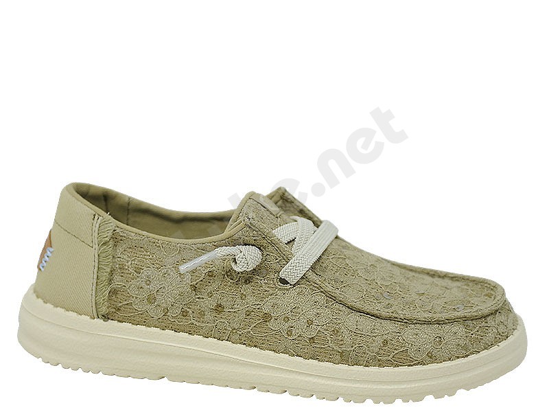 Hey Dude Wendy Sequin Lace olive greun