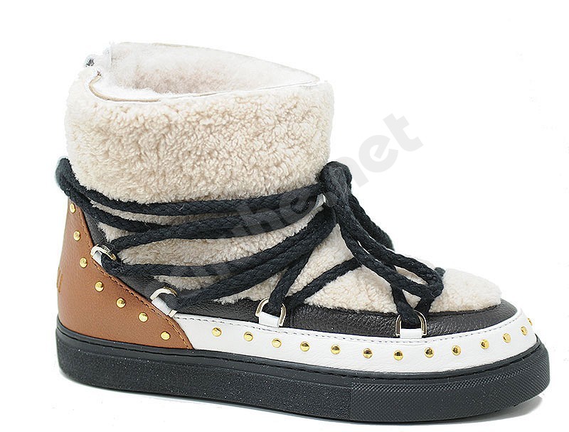 INUIKII 75102 Curly Rock Sneaker creama