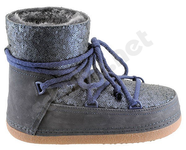 sequin snow boots