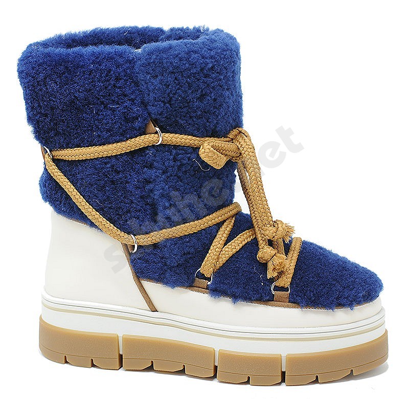 La Mondiale Zermatt blue off white