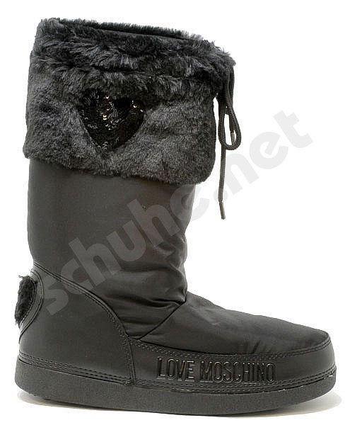 moon boots love moschino