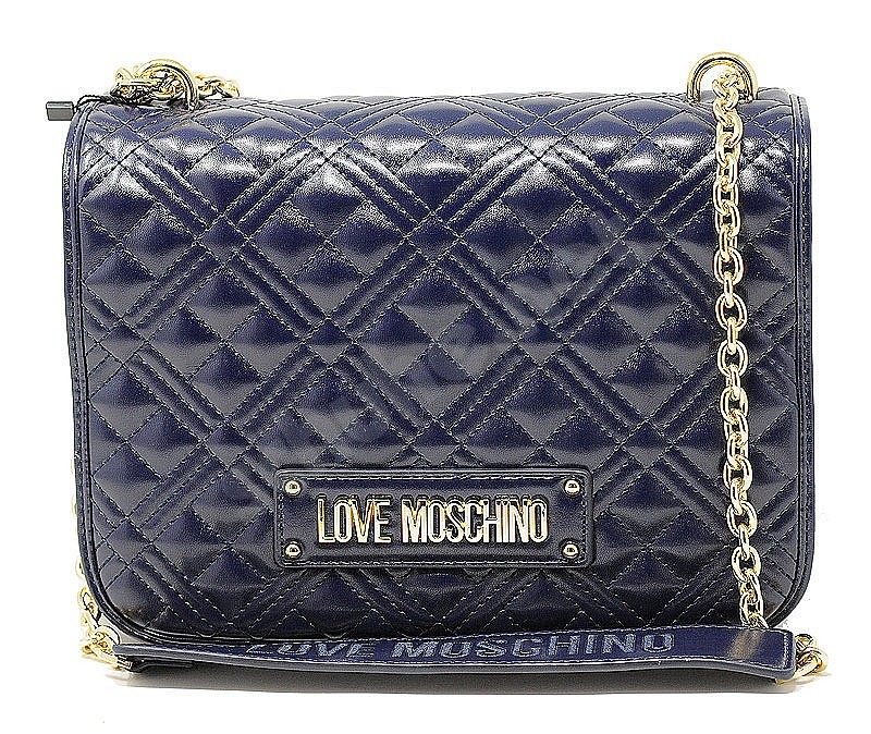 love moschino blue bag