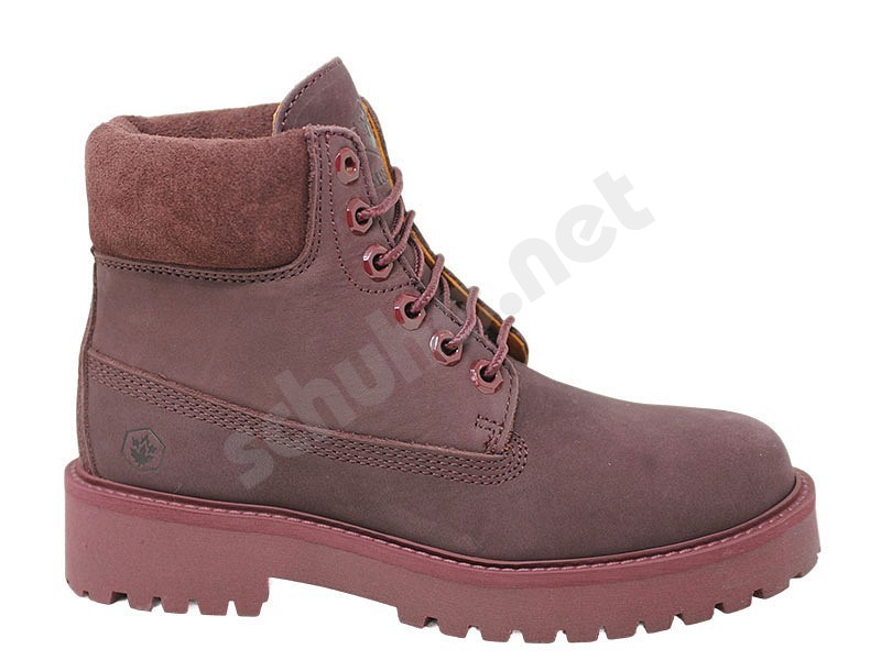 Lumberjack Kristy High Sole burgundy bordo