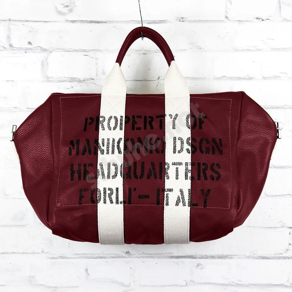 Manikomio Dsgn 38 Icon Genuine Leather rubin white
