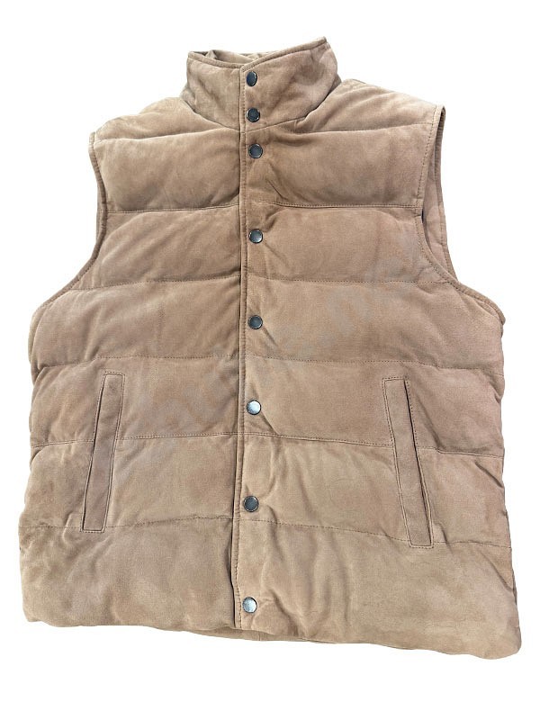 Minoronzoni MRF2613J24 Gilet Uomo fango