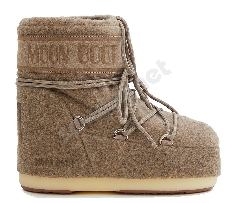 Moon Boot® Icon Low Felt beige melange
