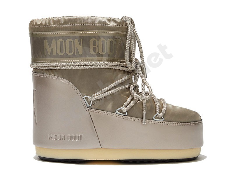 Moon Boot® Icon Low Glance platinum oro