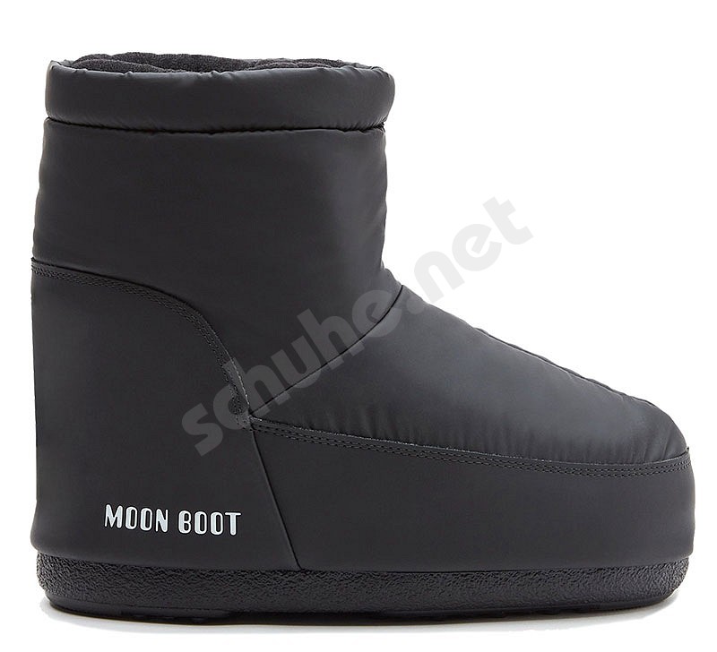Moon Boot® Icon Low No Lace Rubber schwarz
