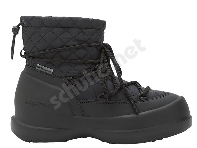 Moon Boot® Mezzaluna Quilted Mid WP black