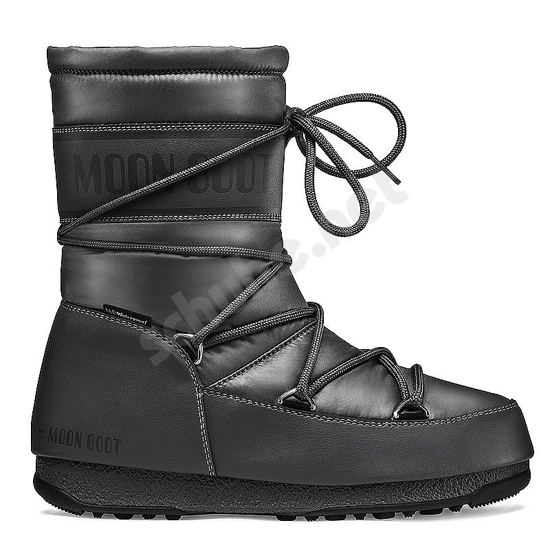 Vereniging Verzorger Echter Moon Boot® Moonboot Mid Nylon WP Black