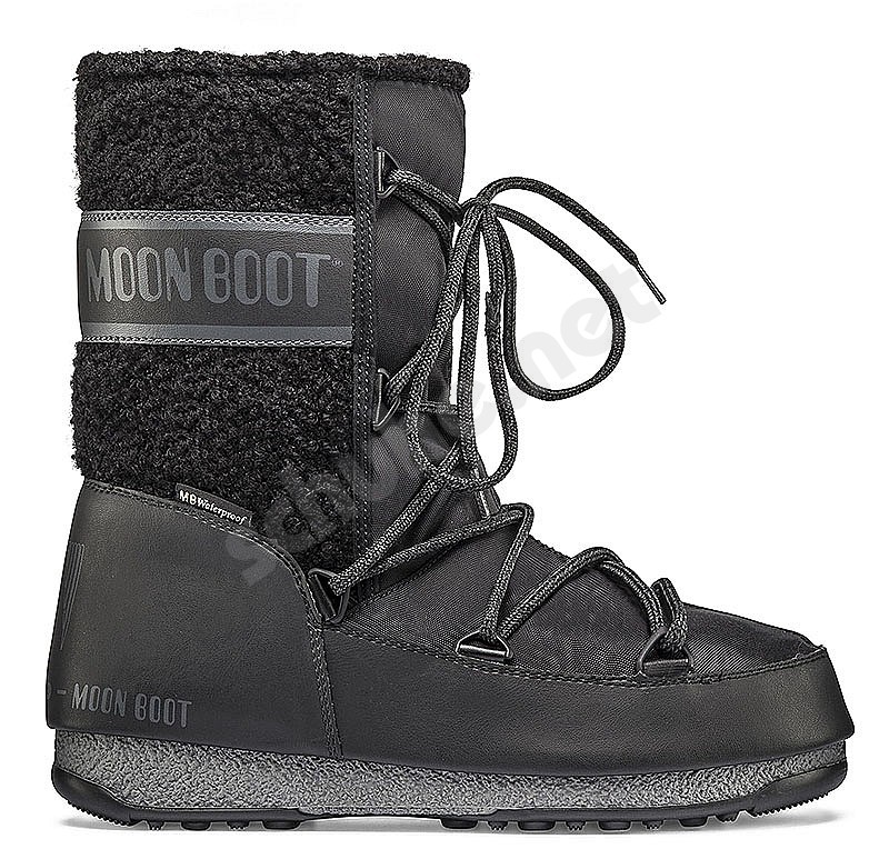 moon boot monaco black