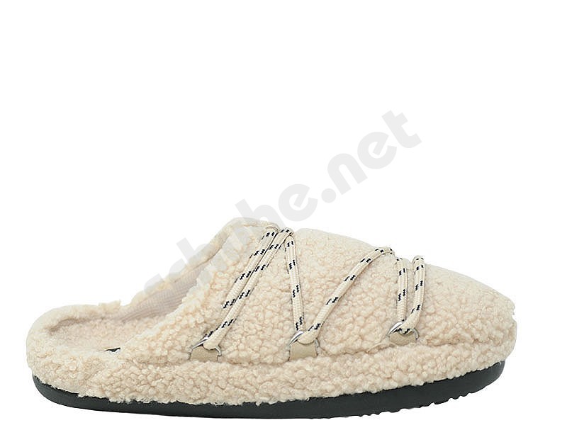 Moon Boot® Teddy Slipper sand