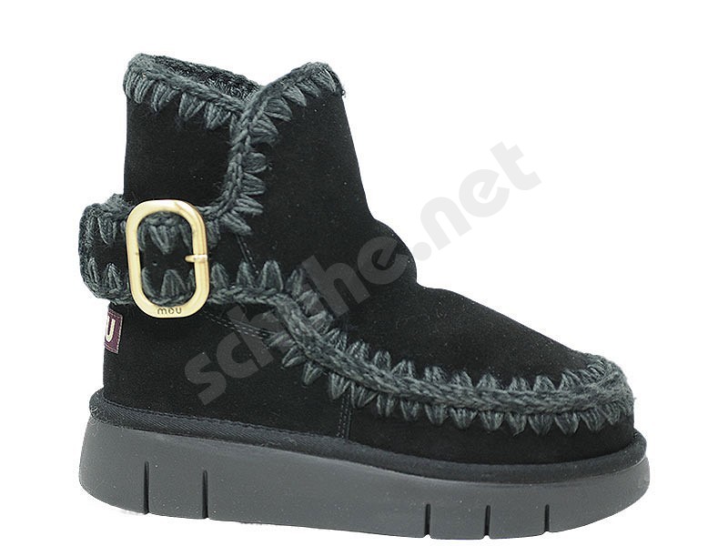 MOU Bounce Boot Buckle Strap schwarz