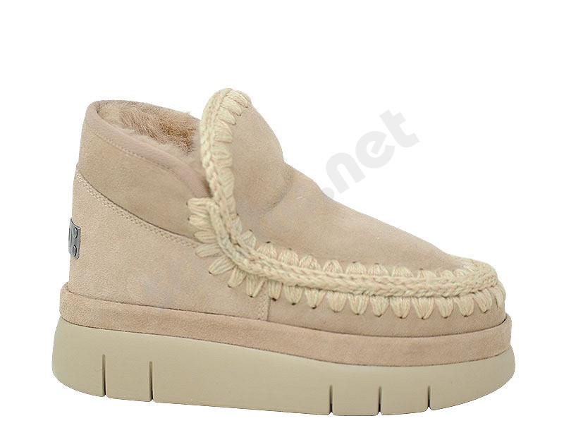 MOU Bounce Welt Sneaker Suede kamel
