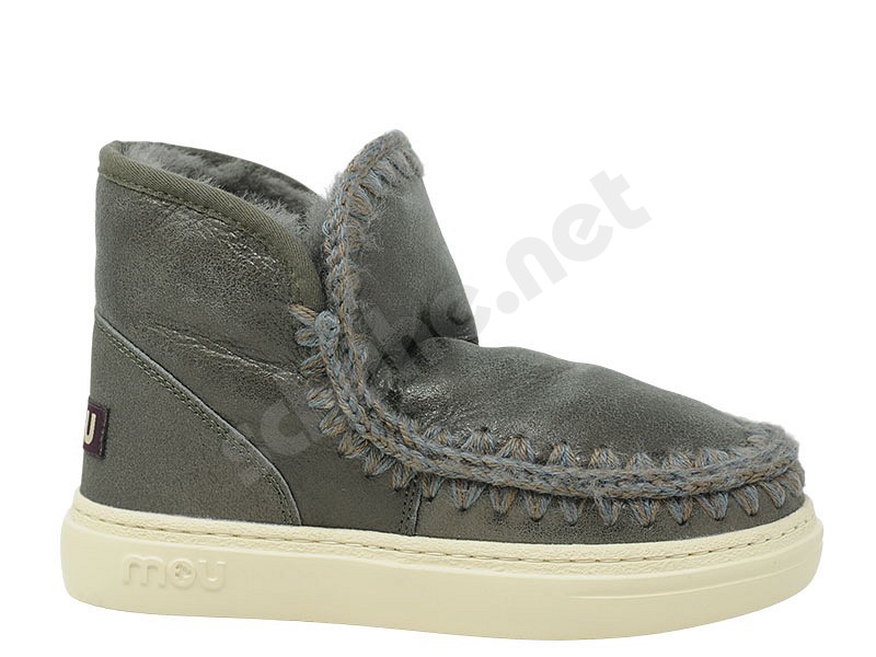 MOU Eskimo Sneaker Bold dust metall schwarz olive