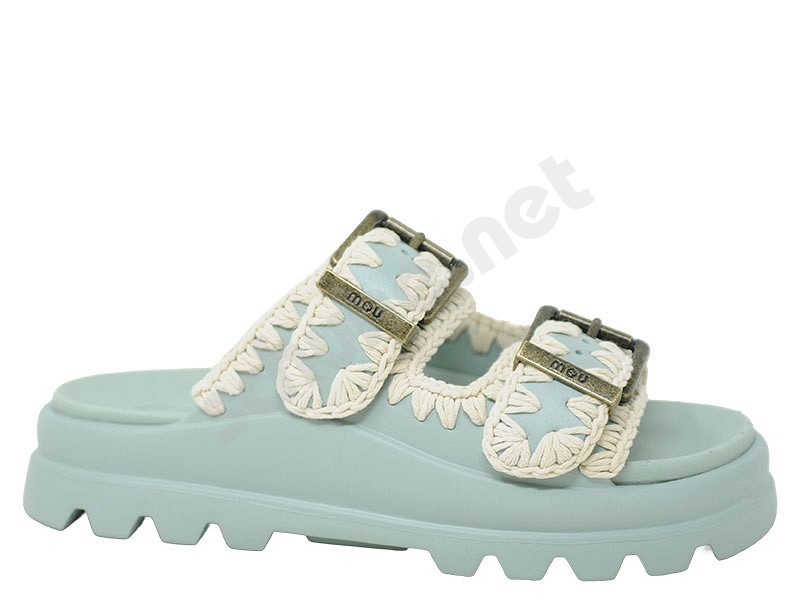 MOU Eva One Pice Two Buckle tea hellblau