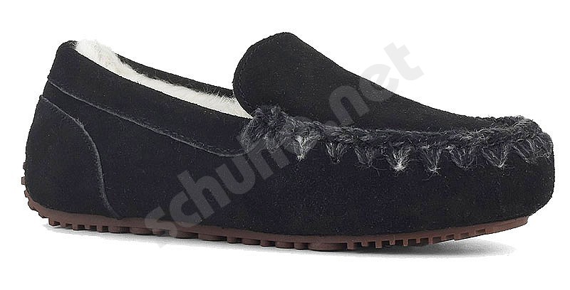 MOU Mocassin Eskimo Stiching black