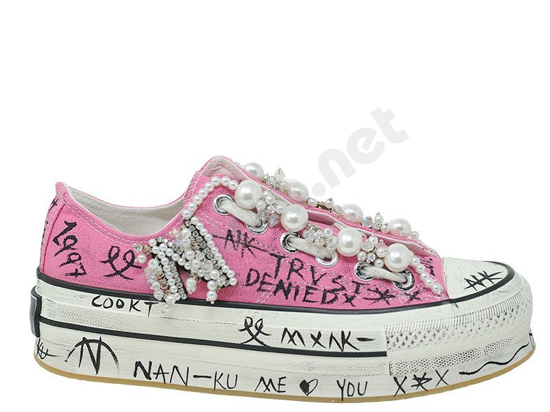 Nan Ku BA 17 Sneaker Basso rosa