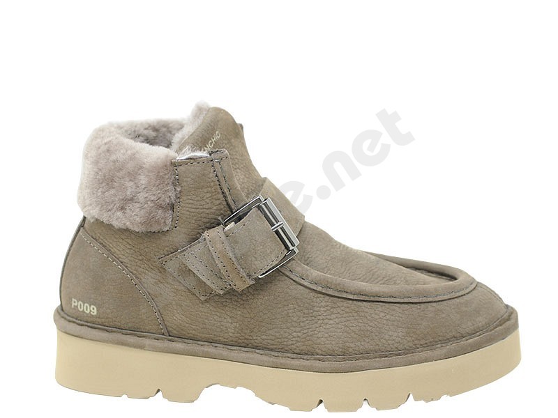 Panchic P009 Ankle Strap Boot caffe