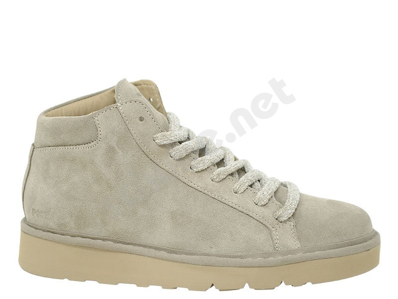 Panchic P07 Shearling Ankle BootM walnut shearling