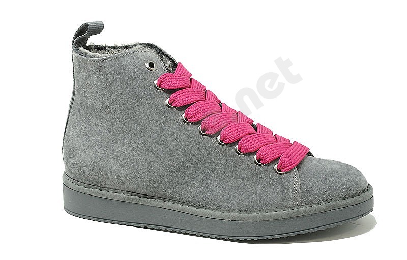 Panchic Polacco Donna P01 Pelo Grey Fuxia - Fuchsia