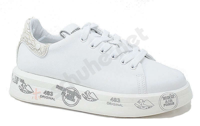 Premiata Belle var 5990 weiss beige