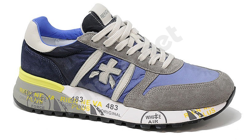 Premiata Lander grigio jeans var 4587